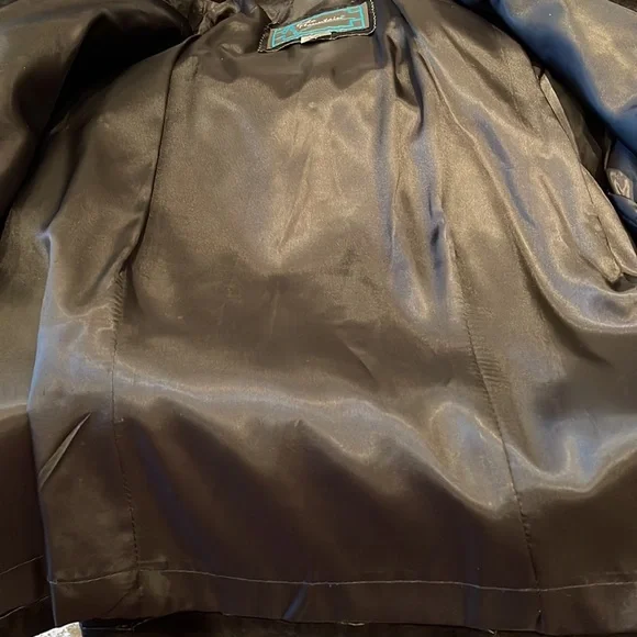 ECHO MOUNTAIN Vintage black suede woman’s jacket, size 8. VGUC - Picture 8 of 13